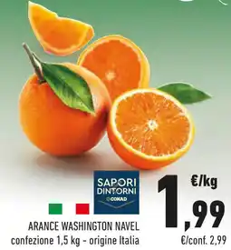 Conad Arance washington navel confezione - origine italia offerta