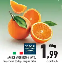 Conad Superstore Arance washington navel offerta