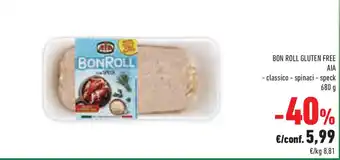 Conad Superstore Bon roll gluten free AIA offerta