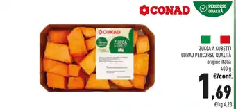 Conad Zucca a cubetti conad percorso qualità origine italia offerta