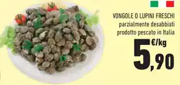 Conad Superstore Vongole o lupini freschi offerta