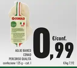 Conad Aglio bianco conad percorso qualità confezione - cat. i offerta