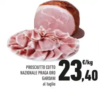 Conad Prosciutto cotto nazionale praga oro GARDANI offerta