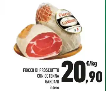 Conad Fiocco di prosciutto con cotenna GARDANI offerta