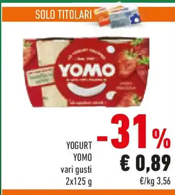 Conad Yogurt YOMO offerta