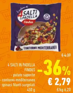 Conad 4 salti in padella FINDUS offerta