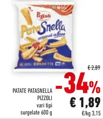 Conad Patate patasnella PIZZOLI offerta