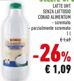 Conad Latte uht senza lattosio conad alimentum offerta