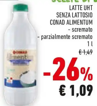 Conad Latte uht senza lattosio conad alimentum offerta