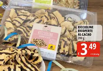 Tigros Riccioline ricoperte al cacao offerta