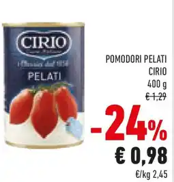 Conad Pomodori pelati CIRIO offerta