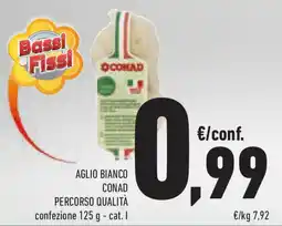 Conad Superstore Aglio bianco CONAD PERCORSO QUALITÀ offerta