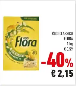 Conad Riso classico FLORA offerta