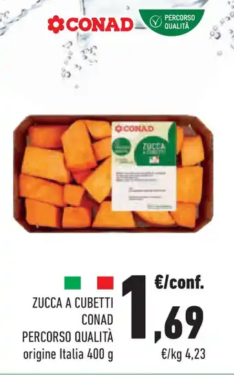 Conad Superstore Zucca a cubetti CONAD PERCORSO QUALITÀ offerta