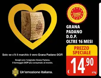 Tigros Grana padano d.o.p. oltre 16 mesi offerta