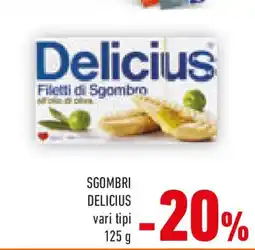 Conad SGOMBRI DELICIUS vari tipi offerta