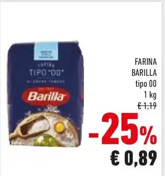 Conad Farina BARILLA tipo 00 offerta