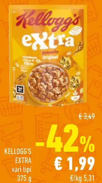 Conad KELLOGG'S EXTRA vari tipi offerta