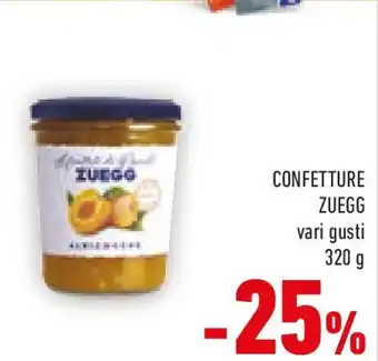 Conad Confetture ZUEGG offerta