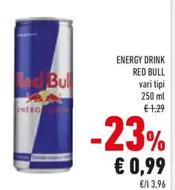 Conad Energy drink RED BULL offerta