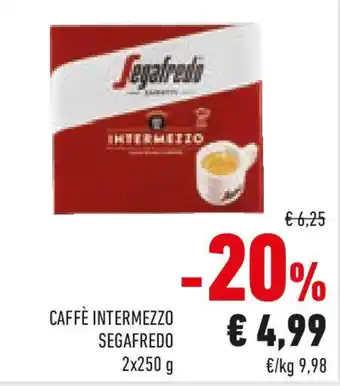 Conad Caffè intermezzo SEGAFREDO offerta