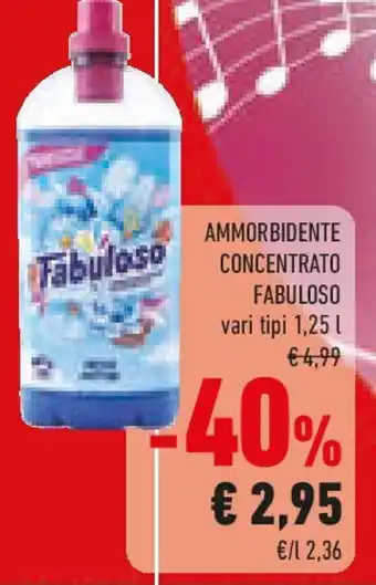 Conad Ammorbidente concentrato FABULOSO offerta