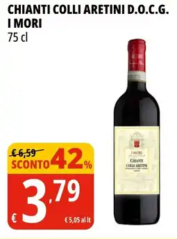 Tigros Chianti colli aretini d.o.c.g. I MORI offerta