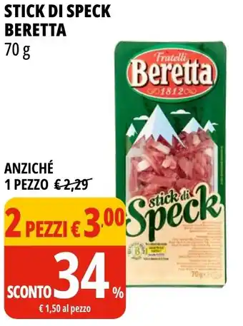 Tigros Stick di speck BERETTA offerta