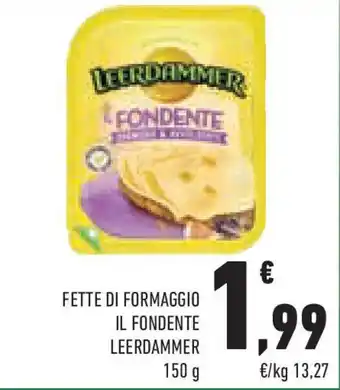 Conad Superstore Fette di formaggio il fondente LEERDAMMER offerta