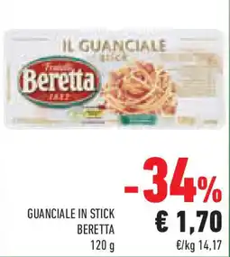 Conad Superstore Guanciale in stick Beretta offerta