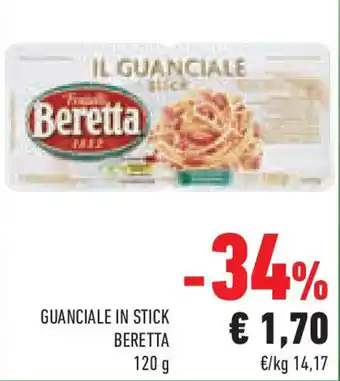 Conad Superstore Guanciale in stick Beretta offerta