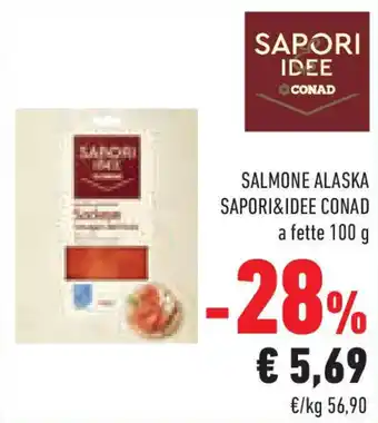 Conad Superstore Salmone alaska SAPORI&IDEE CONAD offerta