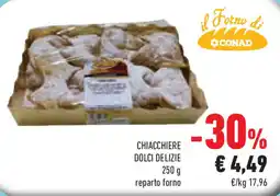 Conad Superstore Chiacchiere dolci delizie offerta