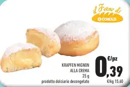 Conad Superstore Krapfen mignon alla crema offerta