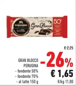 Conad Superstore Gran blocco PERUGINA offerta