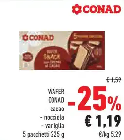 Conad Superstore Wafer CONAD offerta