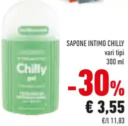 Conad Sapone intimo CHILLY offerta