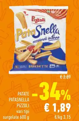 Conad Superstore Patate patasnella PIZZOLI offerta