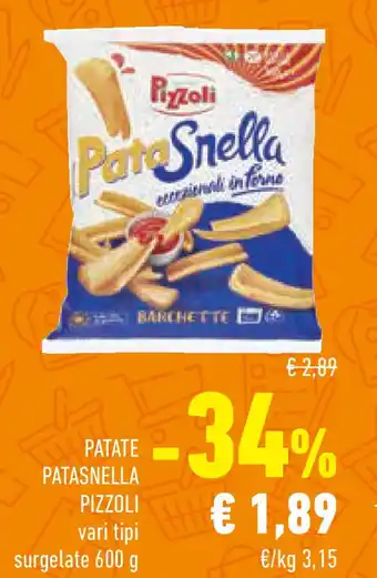 Conad Superstore Patate patasnella PIZZOLI offerta