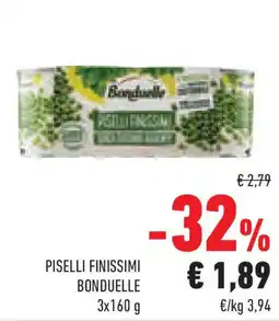 Conad Superstore Piselli finissimi BONDUELLE offerta