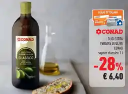 Conad Superstore Olio extra vergine di oliva CONAD offerta