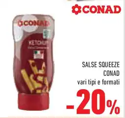 Conad Superstore Salse squeeze CONAD offerta