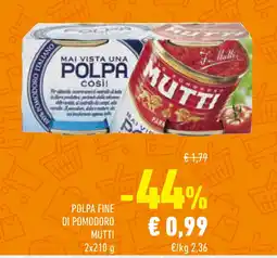 Conad Superstore Polpa fine di pomodoro MUTTI offerta