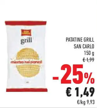 Conad Superstore Patatine grill SAN CARLO offerta