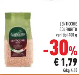 Conad Superstore Lenticchie COLFIORITO offerta