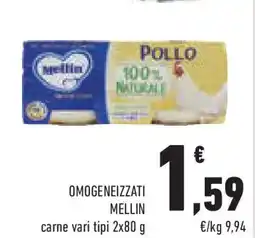 Conad Superstore Omogeneizzati MELLIN offerta