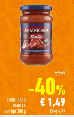 Conad Superstore Sughi ragù BARILLA offerta