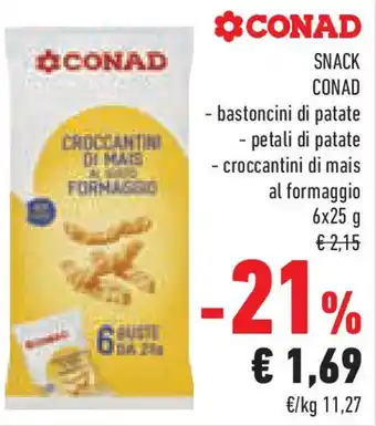 Conad Superstore Snack CONAD offerta