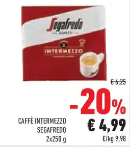 Conad Superstore Caffè intermezzo SEGAFREDO offerta