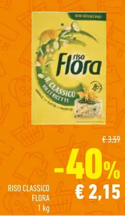 Conad Superstore Riso classico FLORA offerta